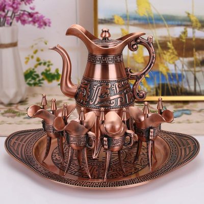 Bộ ấm ly 3 chân thời Tần - Vật phẩm trưng bày